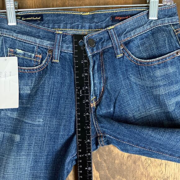 Citizens Of Humanity Womens Jeans Blue Kelly 001 Low Waist Bootcut Stretch 27 - Picture 7 of 12